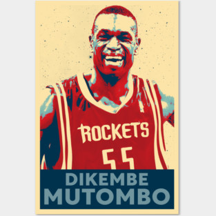 Dikembe Mutombo Posters and Art