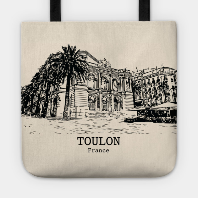 Toulon - France Tote by Lakeric