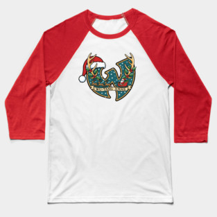 Wutang Xmas Christmas Baseball T-Shirt