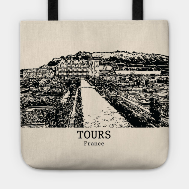 Tours - France Tote by Lakeric