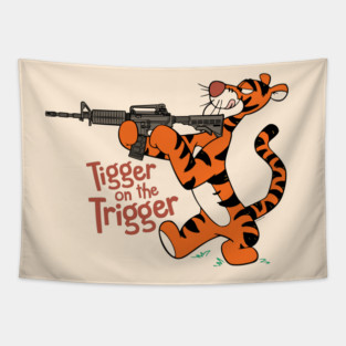 On The Trigger V2 Tapestry