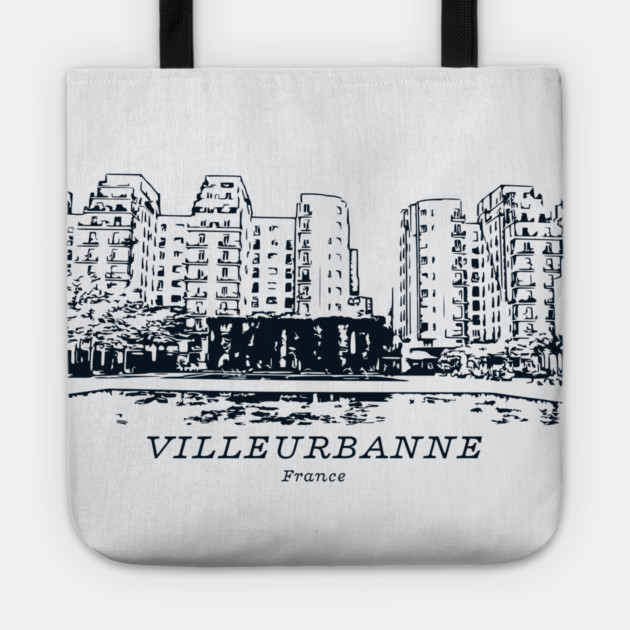 Villeurbanne - France Tote by Lakeric