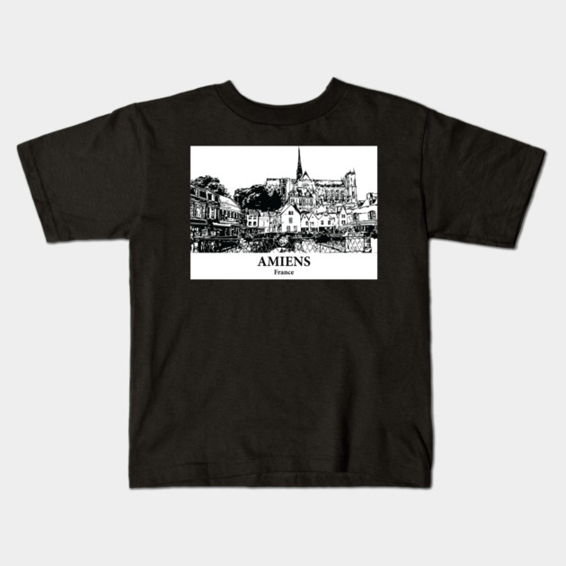 Amiens - France Kids T-Shirt by Lakeric