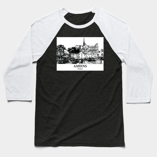 Amiens - France Baseball T-Shirt by Lakeric