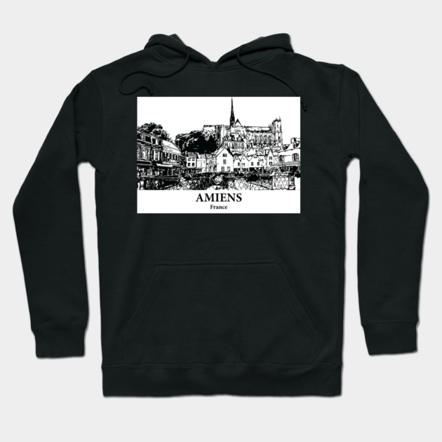 Amiens - France Hoodie by Lakeric