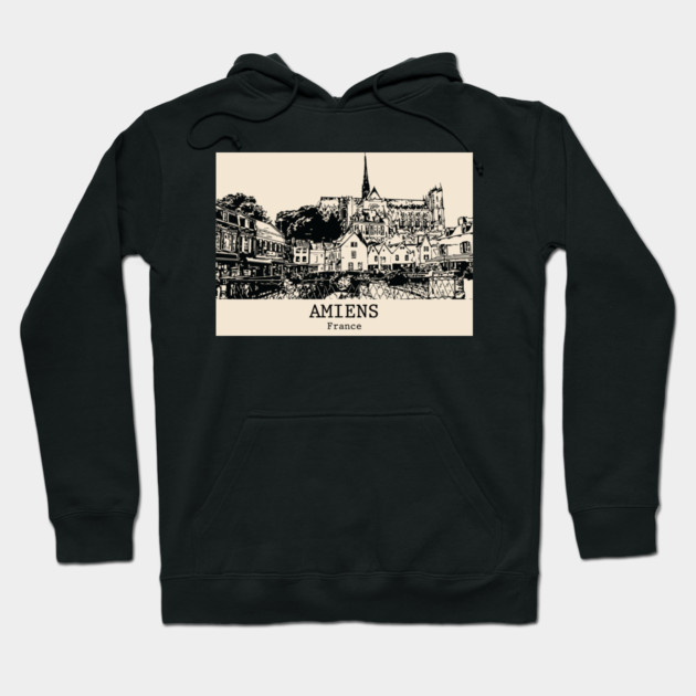 Amiens - France Hoodie by Lakeric