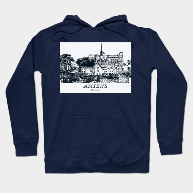 Amiens - France Hoodie by Lakeric