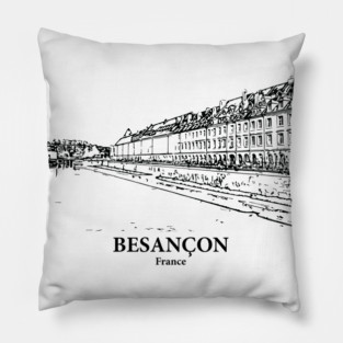 Besançon - France Pillow
