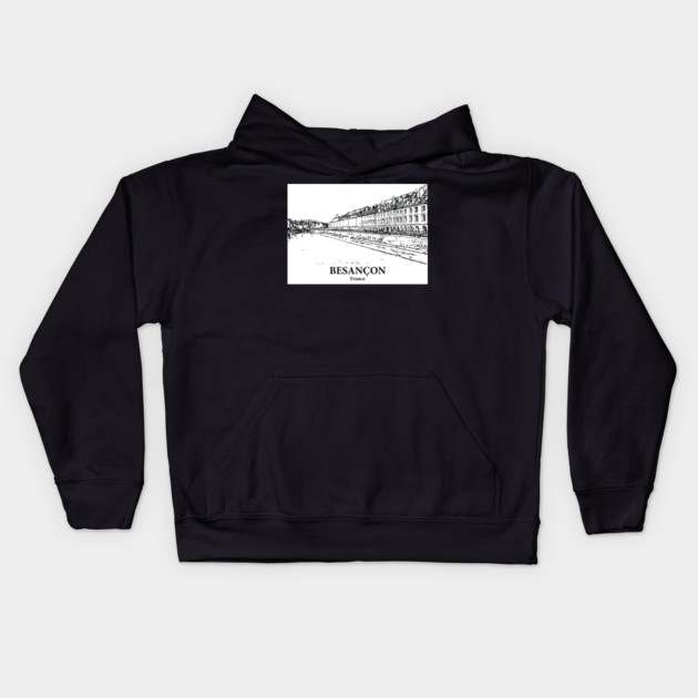 Besançon - France Kids Hoodie by Lakeric