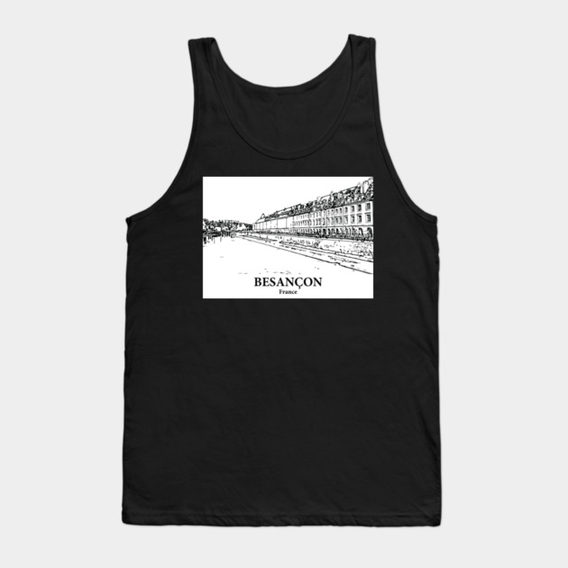 Besançon - France Tank Top by Lakeric