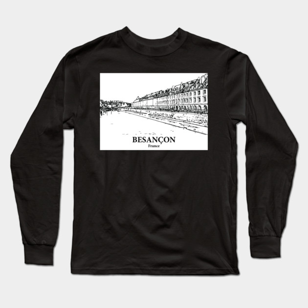 Besançon - France Long Sleeve T-Shirt by Lakeric