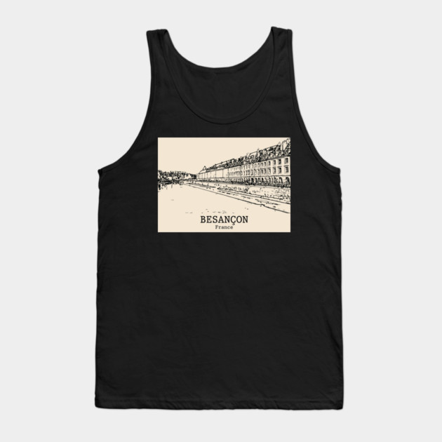 Besançon - France Tank Top by Lakeric