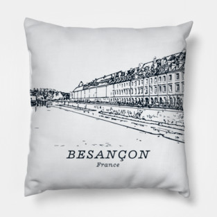 Besançon - France Pillow