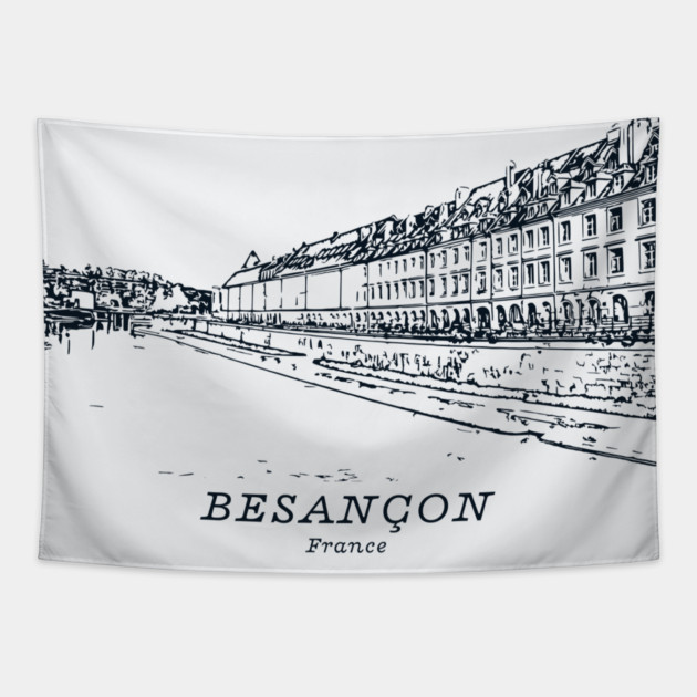Besançon - France Tapestry by Lakeric