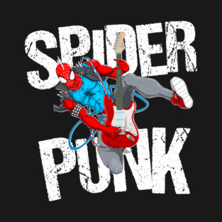 Spider-Punk Rock T-Shirt