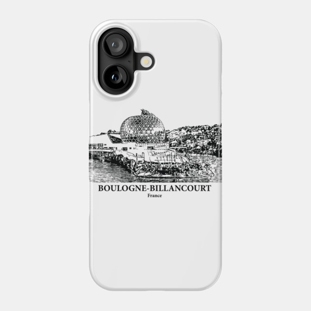 Boulogne-Billancourt - France Phone Case by Lakeric