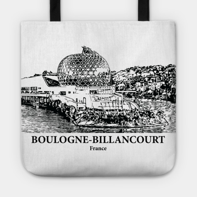 Boulogne-Billancourt - France Tote by Lakeric