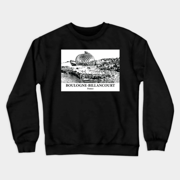 Boulogne-Billancourt - France Crewneck Sweatshirt by Lakeric