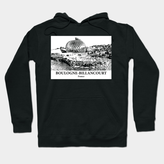 Boulogne-Billancourt - France Hoodie by Lakeric