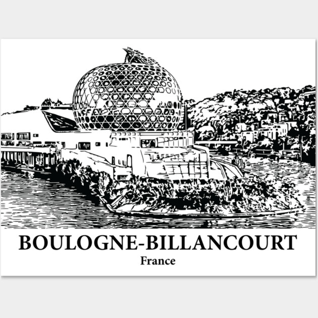 Boulogne-Billancourt - France Wall Art by Lakeric