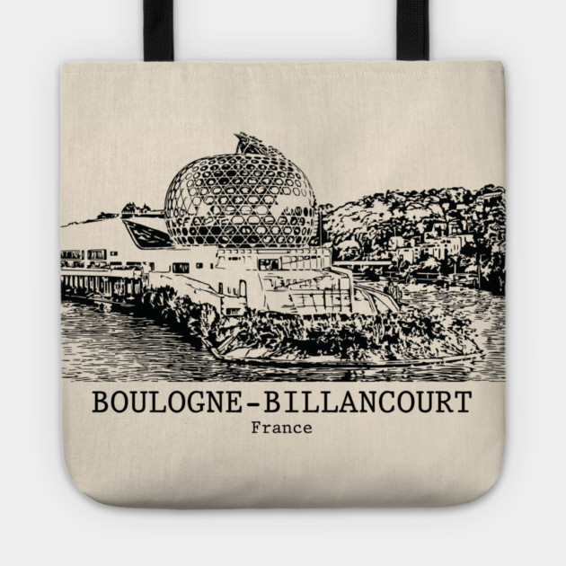 Boulogne-Billancourt - France Tote by Lakeric