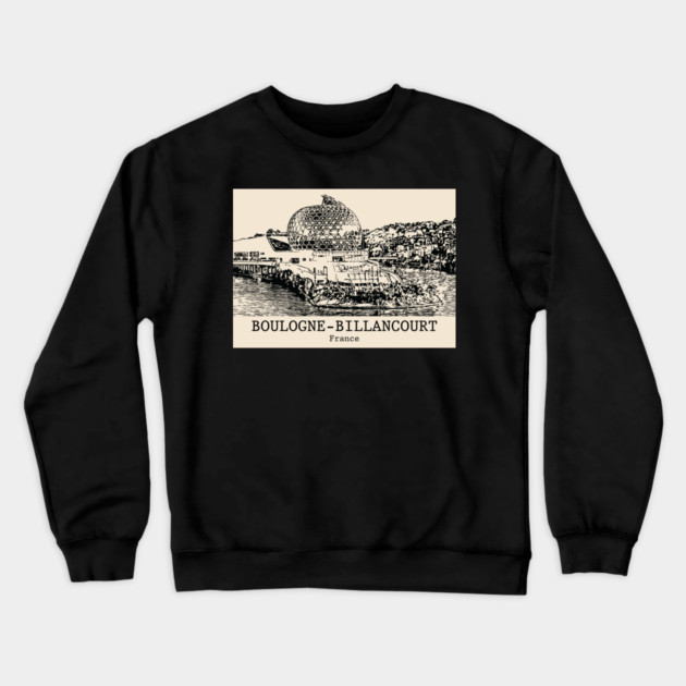 Boulogne-Billancourt - France Crewneck Sweatshirt by Lakeric