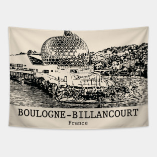 Boulogne-Billancourt - France Tapestry