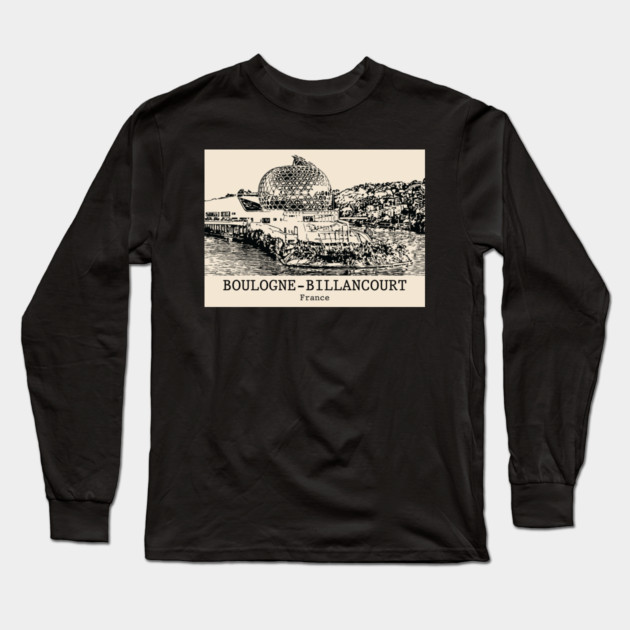 Boulogne-Billancourt - France Long Sleeve T-Shirt by Lakeric