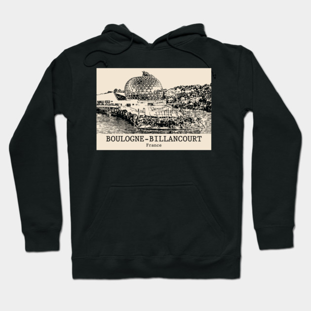 Boulogne-Billancourt - France Hoodie by Lakeric