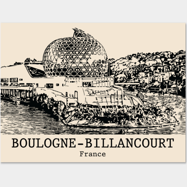 Boulogne-Billancourt - France Wall Art by Lakeric