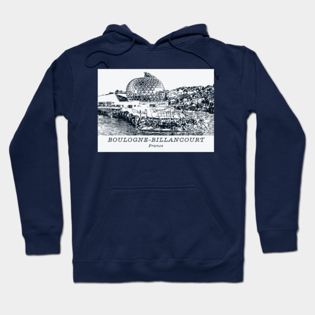 Boulogne-Billancourt - France Hoodie by Lakeric