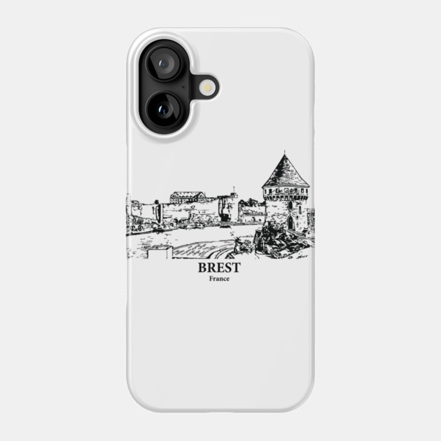 Brest - France Phone Case by Lakeric