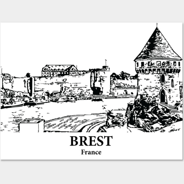 Brest - France Wall Art by Lakeric