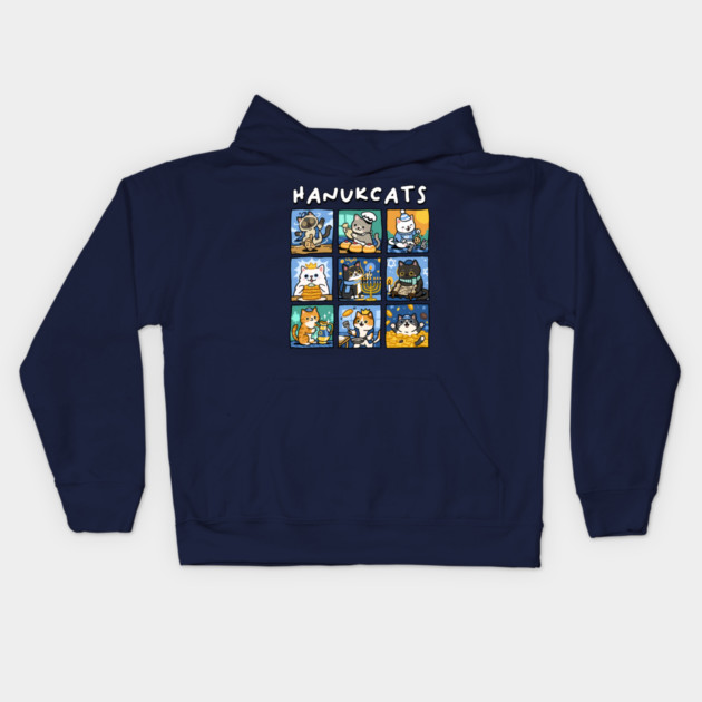 Hanukcats Kids Hoodie by GoshWow®