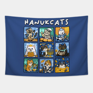 Hanukcats Tapestry