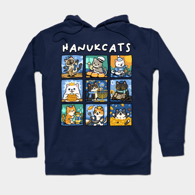 Hanukcats Hoodie by GoshWow®
