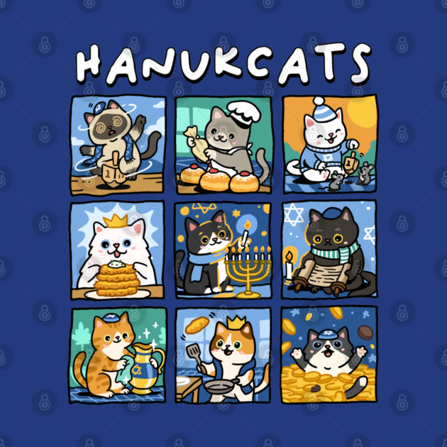 Hanukcats by GoshWow®