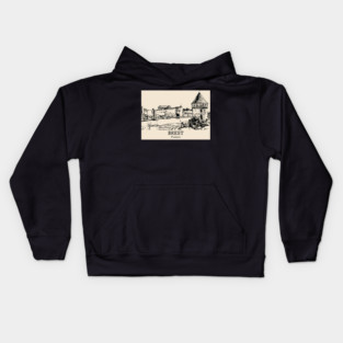 Brest - France Kids Hoodie
