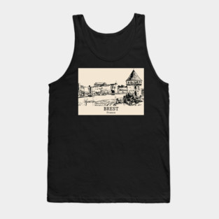 Brest - France Tank Top