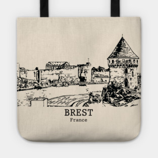 Brest - France Tote