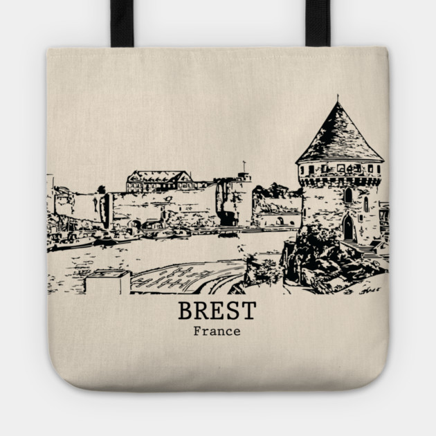 Brest - France Tote by Lakeric