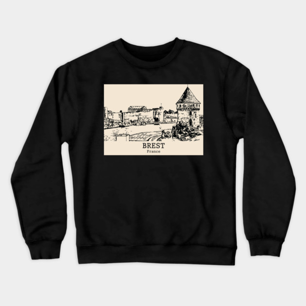 Brest - France Crewneck Sweatshirt by Lakeric