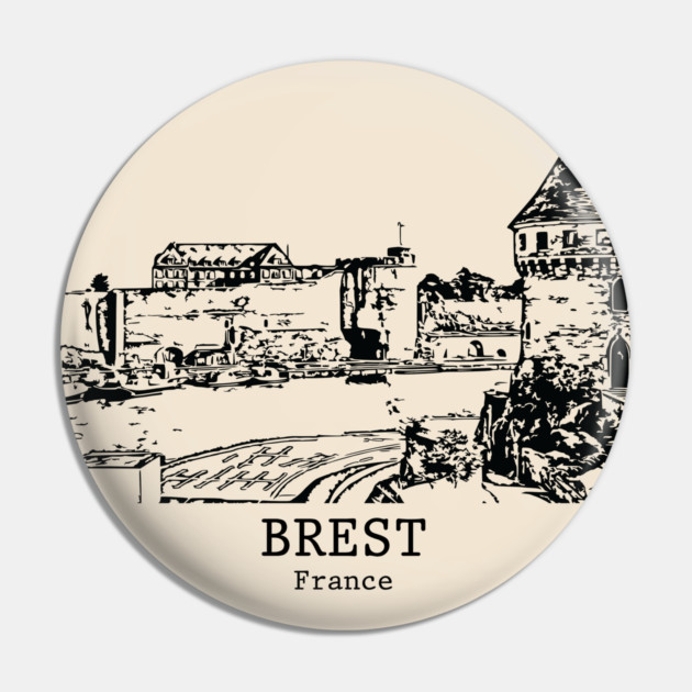 Brest - France Pin by Lakeric