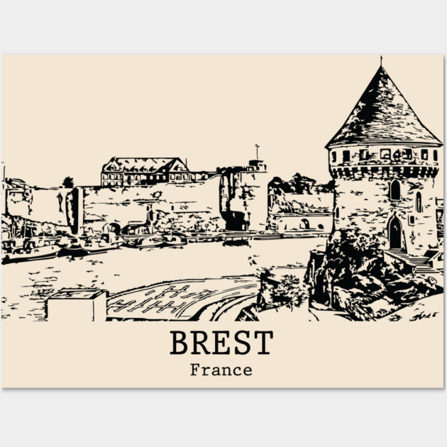 Brest - France Wall Art by Lakeric