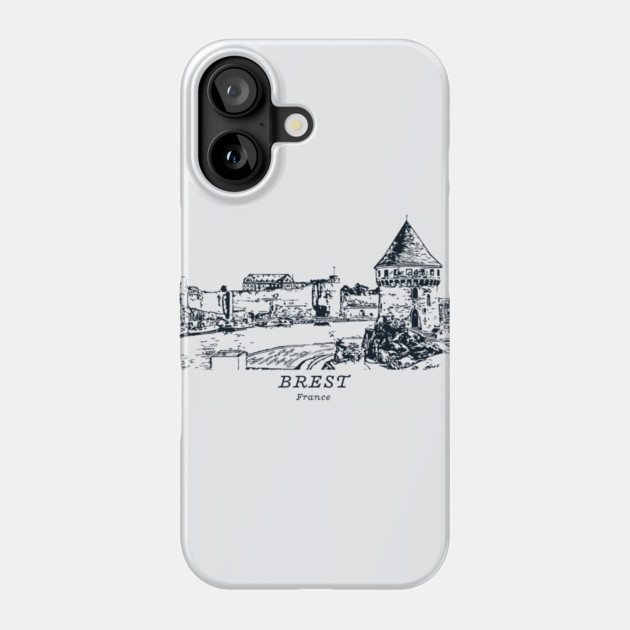 Brest - France Phone Case by Lakeric