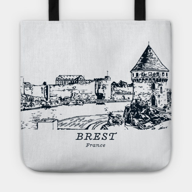 Brest - France Tote by Lakeric
