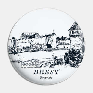 Brest - France Pin