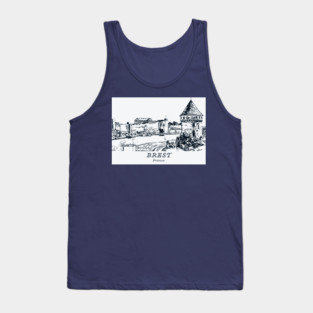 Brest - France Tank Top