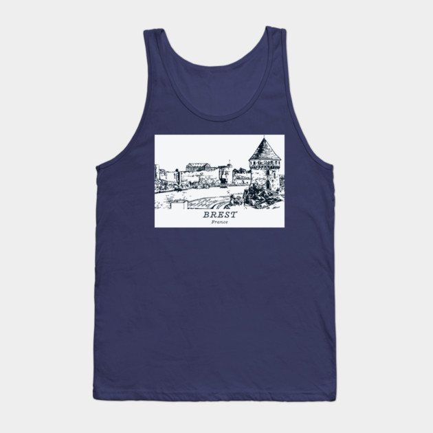 Brest - France Tank Top by Lakeric