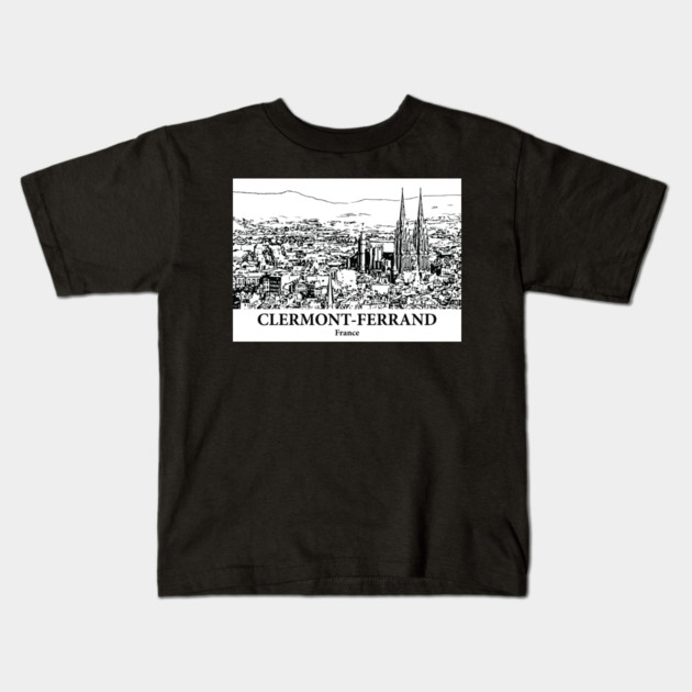 Clermont-Ferrand - France Kids T-Shirt by Lakeric